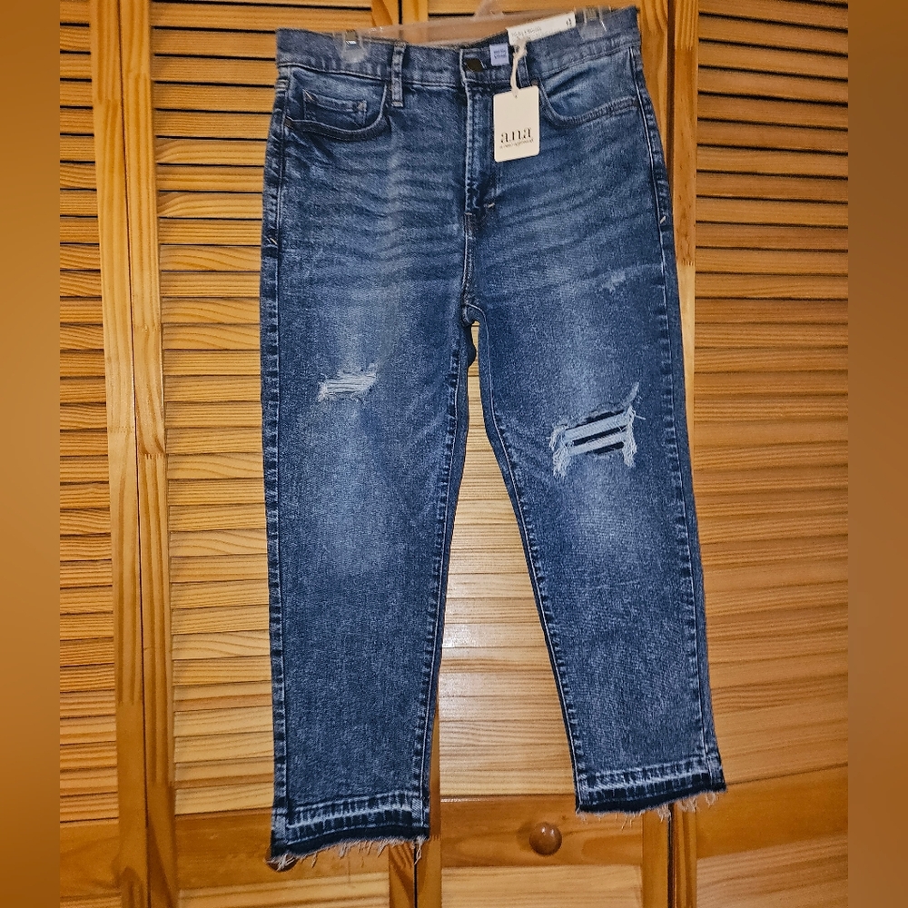 a.n.a Womens Dark Blue  Jeans